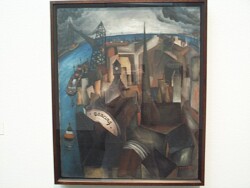 DANCING. 1925.
Oil on canvas, 34 x 19 1/2".
Private Collection. DANCING. 1925. Oil on canvas, 34 x 19 1/2". Private Collection.
