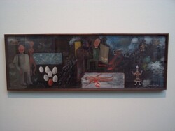 FANTÔMAS. 1925.
Oil on Canvas, 19 5/8 x 59".
Private Collection. FANTÔMAS. 1925. Oil on Canvas, 19 5/8 x 59". Private Collection.