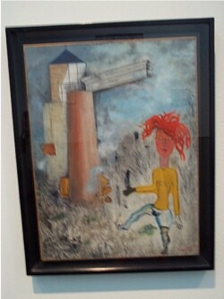 THE GIRL WITH RED HAIR. 1926.
(La Fille aux cheveux rouges).
Oil on canvas, 24 x 18¼".
Private Collection. THE GIRL WITH RED HAIR. 1926. (La Fille aux cheveux rouges). Oil on canvas, 24 x 18¼". Private Collection.