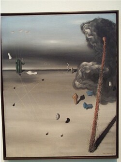 MAMA, PAPA IS WOUNDED! 1927.
(Mama, Papa est blessé!).
Oil on canvas, 36¼ x 28¾".
The Museum of Modern Art, New York, 1936. MAMA, PAPA IS WOUNDED! 1927. (Mama, Papa est blessé!). Oil on canvas, 36¼ x 28¾". The Museum of Modern Art, New York, 1936.