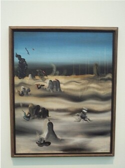 SHADOW COUNTRY. 1927.
(Terre d'ombre).
Oil on canvas, 39 x 31 5/8".
The Detroit Institute of Arts, Gift of Mrs. Lydia Winston Malbin, 1974. SHADOW COUNTRY. 1927. (Terre d'ombre). Oil on canvas, 39 x 31 5/8". The Detroit Institute of Arts, Gift of Mrs. Lydia Winston Malbin, 1974.