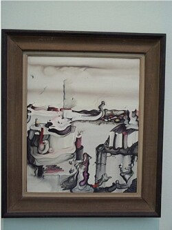 THE ARMOIRE OF PROTEUS. 1931.
(L'Armoire de Protée).
Oil on canvas, 24 x 19 5/8".
Private Collection. THE ARMOIRE OF PROTEUS. 1931. (L'Armoire de Protée). Oil on canvas, 24 x 19 5/8". Private Collection.