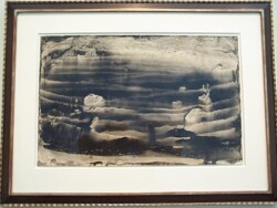 UNTITLED. 1936.
India ink on paper, 12 3/4 x 19 3/4".
Decalcomania (transfer print).
Drukier Collection, New York, courtesy of Timothy Baum. New York. UNTITLED. 1936. India ink on paper, 12 3/4 x 19 3/4". Decalcomania (transfer print). Drukier Collection, New York, courtesy of Timothy Baum. New York.
