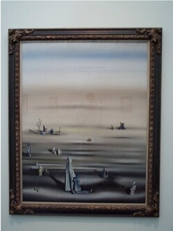 ENNUI AND TRANQUILITY. 1938.
(L'Ennui et la tranquillité).
Oil on canvas, 55 7/8 x 40 1/8".
Private Collection, courtesy of Galerie Daniel Malingue, Paris. ENNUI AND TRANQUILITY. 1938. (L'Ennui et la tranquillité). Oil on canvas, 55 7/8 x 40 1/8". Private Collection, courtesy of Galerie Daniel Malingue, Paris.