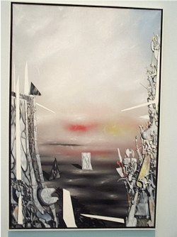 FEAR II. 1949.
(La Peur II).
Oil on canvas, 60 x 40".
Whitney Museum of American Art, New York, 1949. FEAR II. 1949. (La Peur II). Oil on canvas, 60 x 40". Whitney Museum of American Art, New York, 1949.