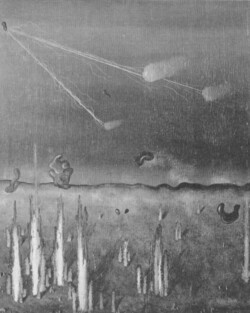 WHEN THEY SHOOT ME. 1927.
(Quand on me fusillera).
Oil on wood, 24 x 18 7/8".
Collection Mme Simone Collinet, Paris. WHEN THEY SHOOT ME. 1927. (Quand on me fusillera). Oil on wood, 24 x 18 7/8". Collection Mme Simone Collinet, Paris.
