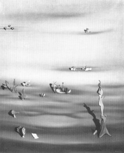 EXTINCTION OF THE SPECIES. 1938.
(L'Extinction des espèces).
Oil on canvas, 36 1/8 x 38¾".
Pierre Matisse Gallery, New York. EXTINCTION OF THE SPECIES. 1938. (L'Extinction des espèces). Oil on canvas, 36 1/8 x 38¾". Pierre Matisse Gallery, New York.