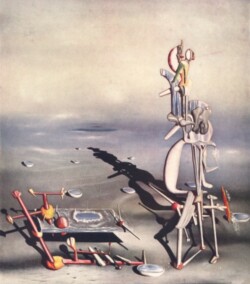 INDEFINITE DIVISIBILITY. 1942.
(Divisibilité indéfinie).
Oil on canvas, 40 x 35".
Room of Contemporary Art Collection, Albright Art Gallery, Buffalo. INDEFINITE DIVISIBILITY. 1942. (Divisibilité indéfinie). Oil on canvas, 40 x 35". Room of Contemporary Art Collection, Albright Art Gallery, Buffalo.