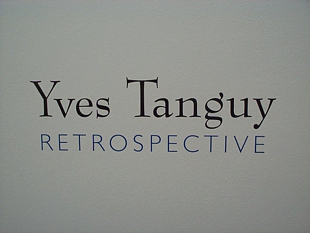 Yves Tanguy Retrospective